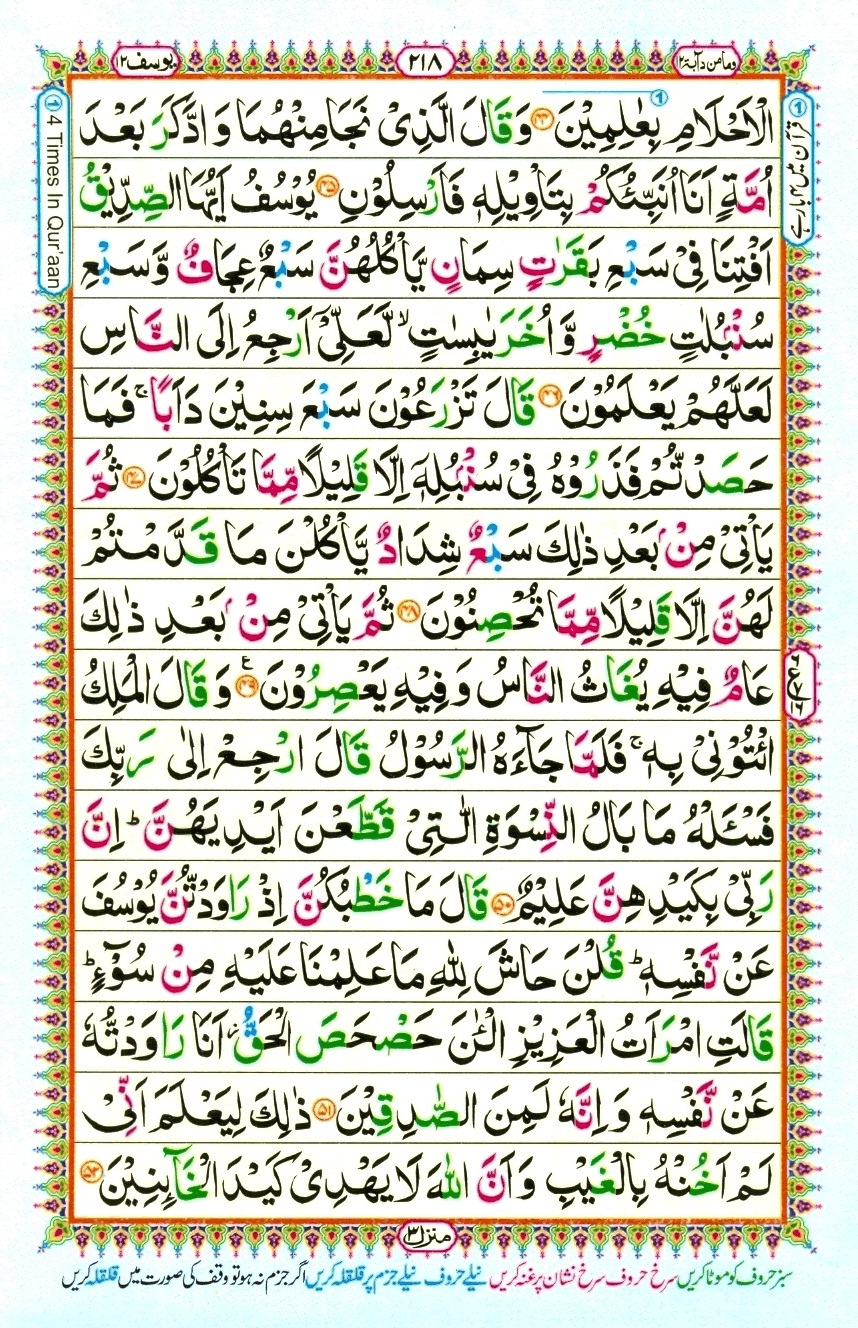Surah 12 Yusuf, page 6