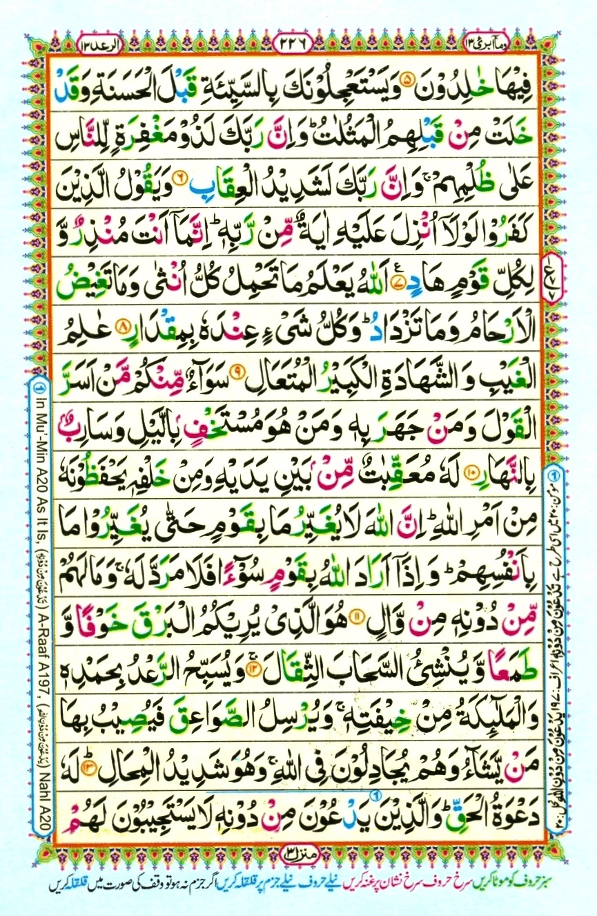 Surah 13 Ar-Ra'd, page 2
