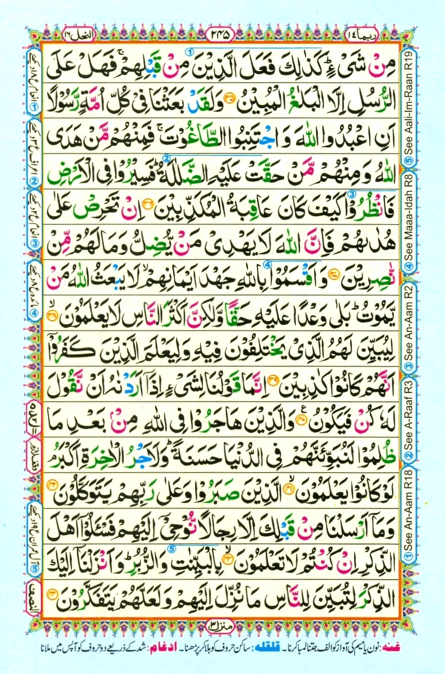 Surah 16 An-Nahl, page 5