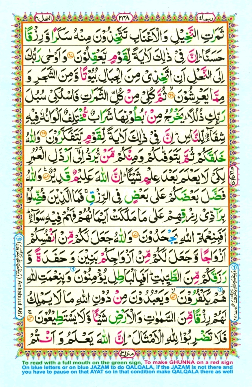 Surah 16 An-Nahl, page 8