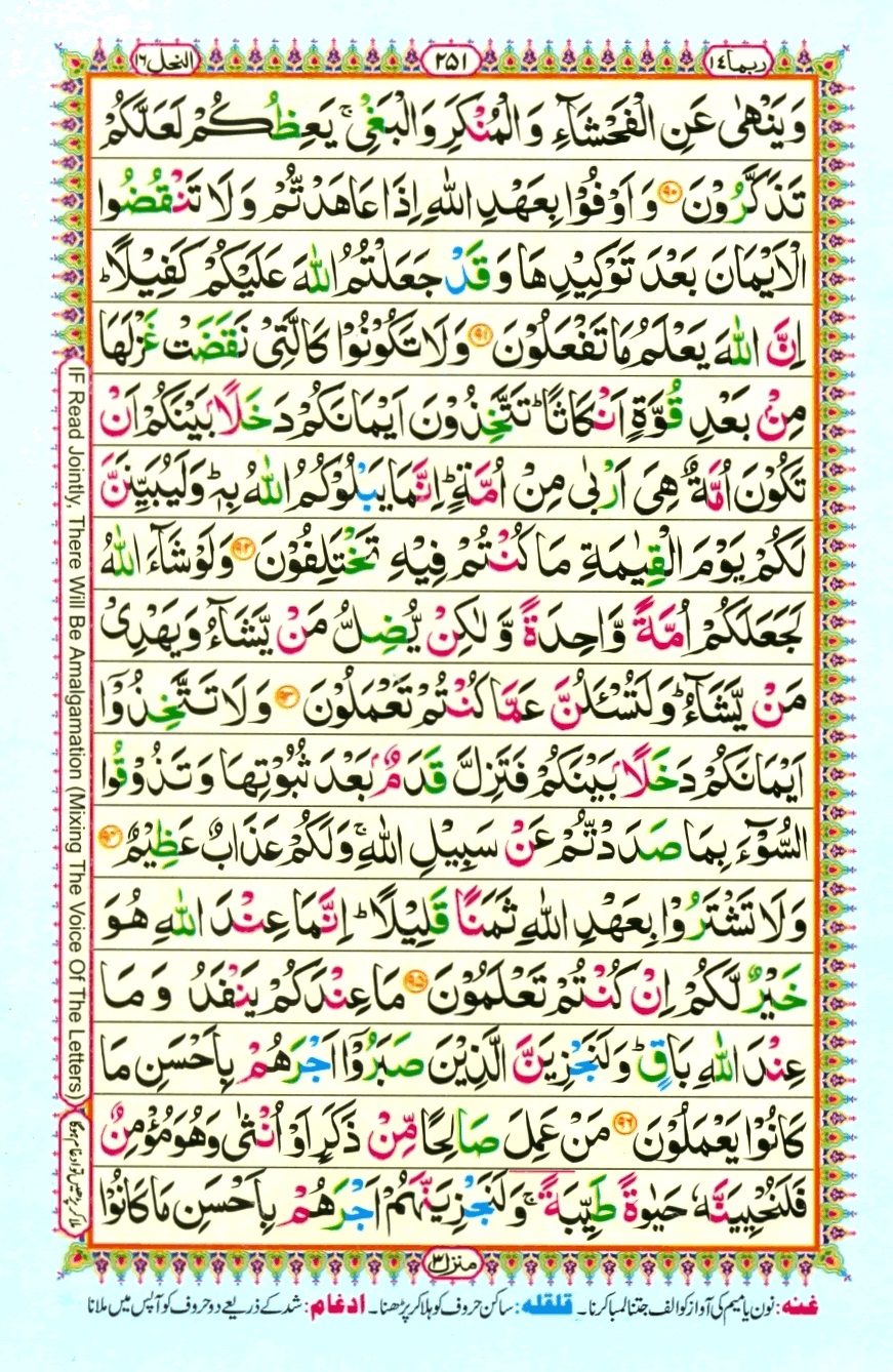 Surah 16 An-Nahl, page 11