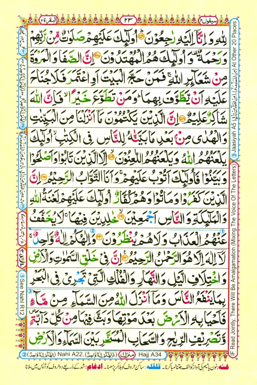 Surah 2 Al-Baqarah, page 21