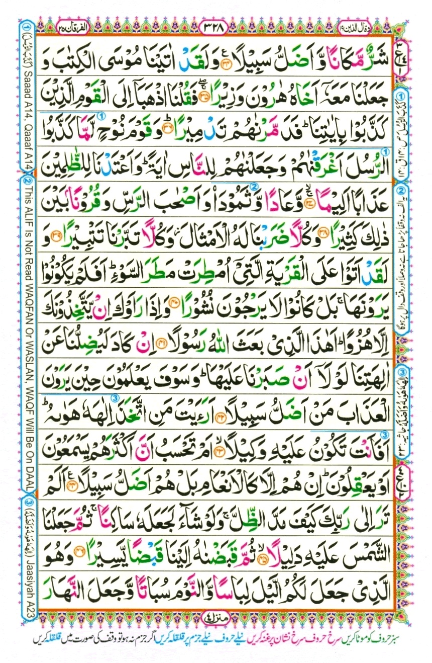Surah 25 Al-Furqan, page 4