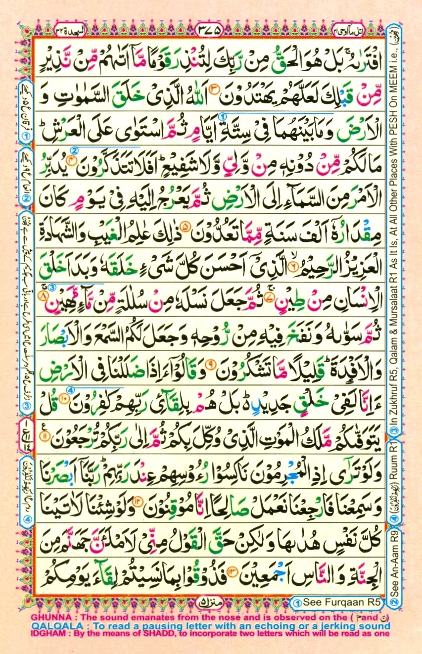 Surah 32 As-Sajdah, page 2
