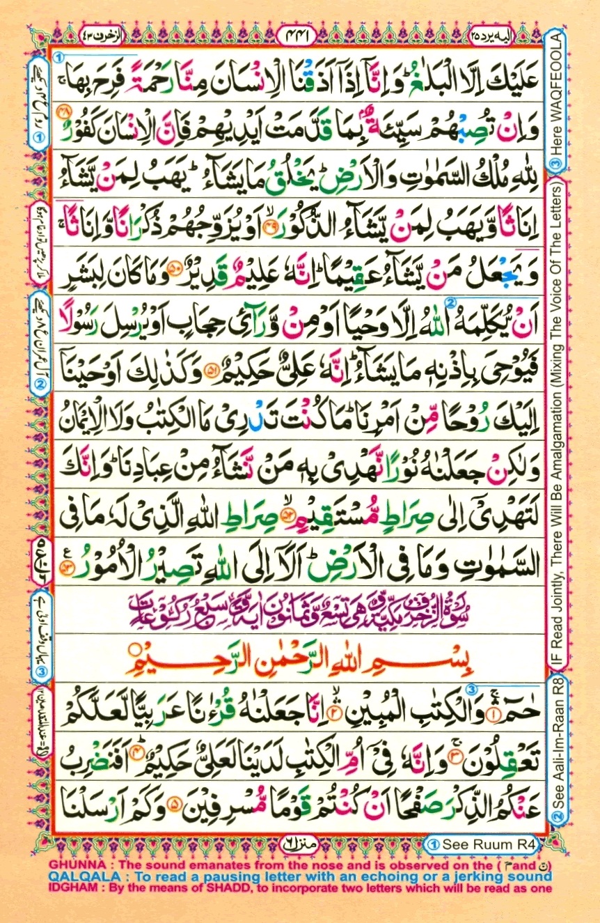 Surah 42 Ash-Shura, page 7