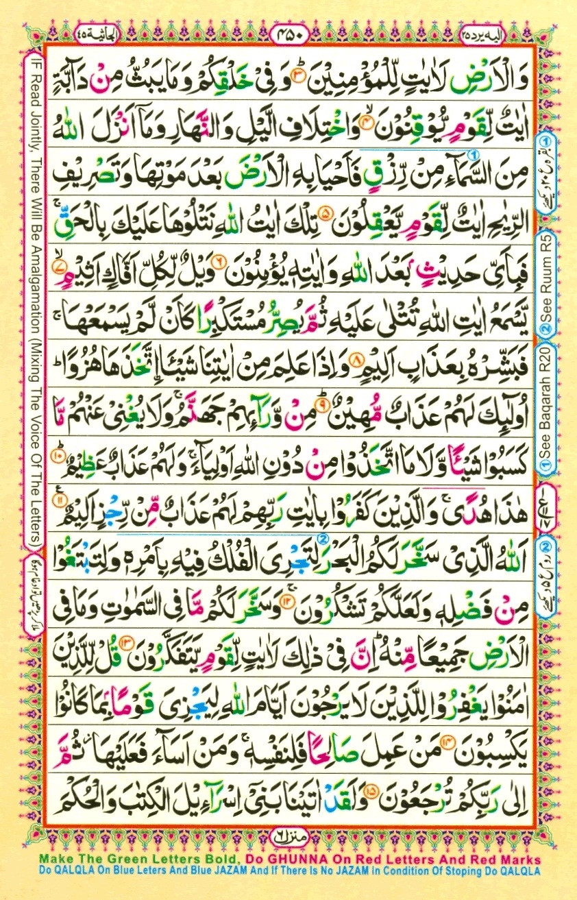 Surah 45 Al-Jathiyah, page 2