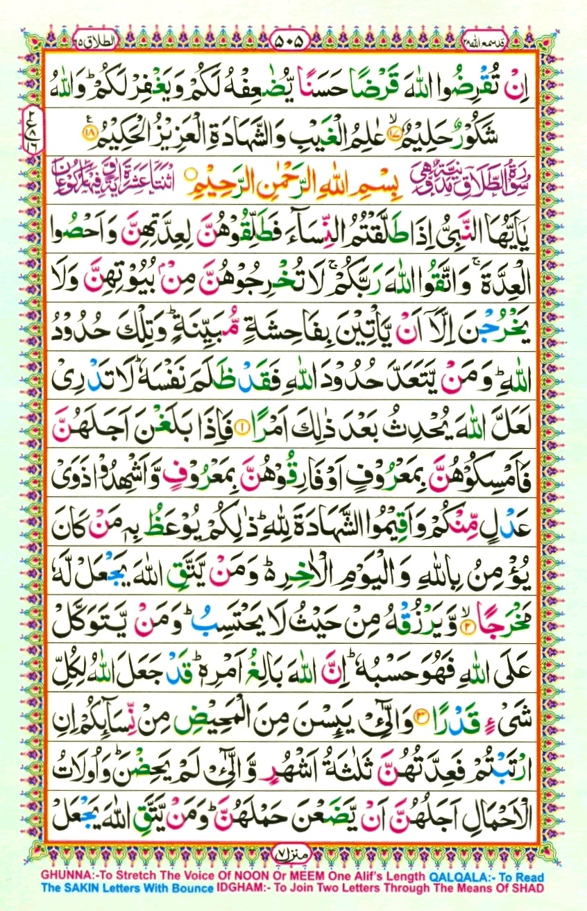 Surah 64 At-Taghabun, page 3