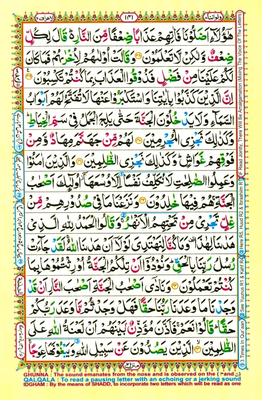Surah 7 Al-A'raf, page 5
