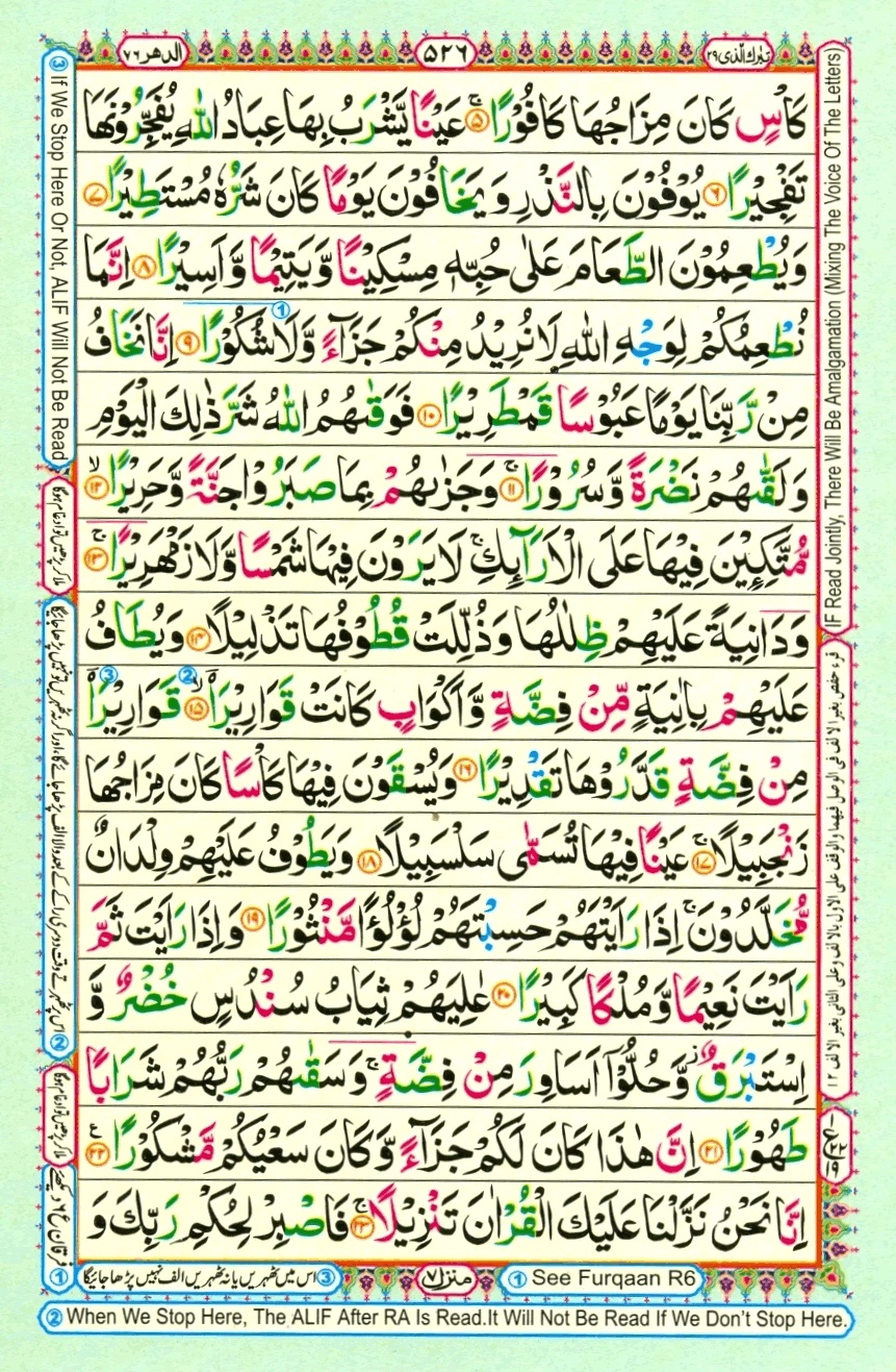 Surah 76 Al-Insan, page 2