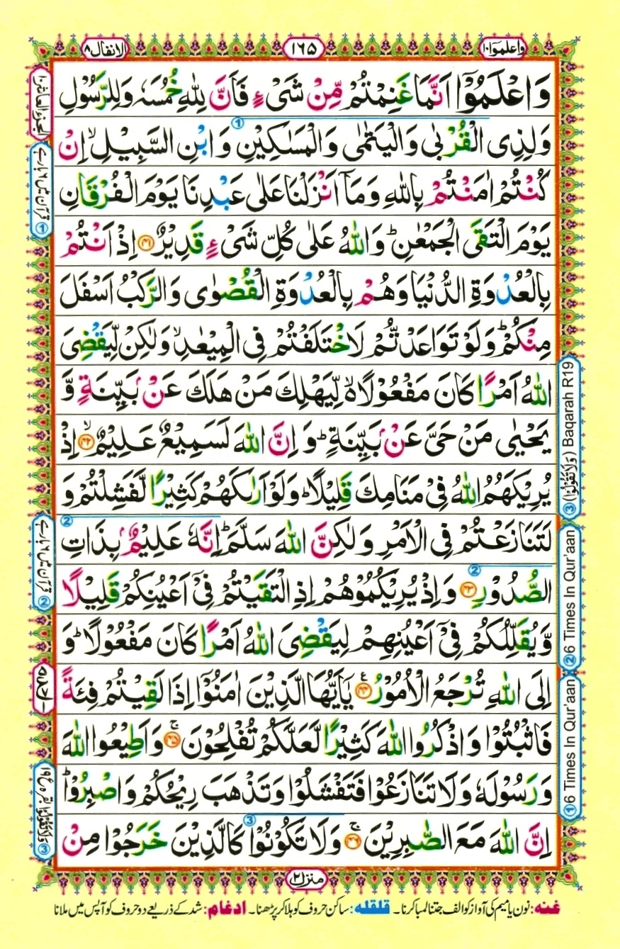 Surah 8 Al-Anfal, page 6